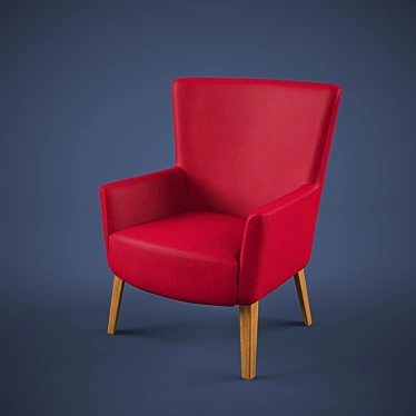 ErgoFlex Chair: Comfortable Seating Solution 3D model image 1 