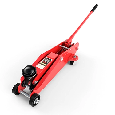 Auto Service Rolling Jack 3D model image 1 