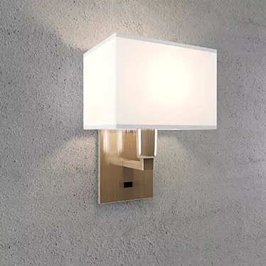 Modern Sconce with 1 E27 Socket | ArteLamp HALL A9248AP-1AB 3D model image 1 