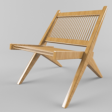 Eternal Comfort Lounge Chair 3D model image 1 