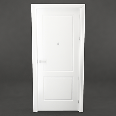 Perfectly Crafted Classic Door 3D model image 1 