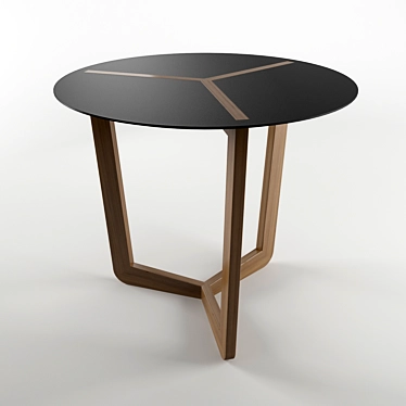 Modern Coffee Table T136 LQ-1 3D model image 1 