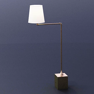 Modern LUR Floor Lamp 3D model image 1 