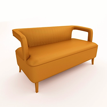 Modern and Stylish Brabbu Karoo Armchair 3D model image 1 