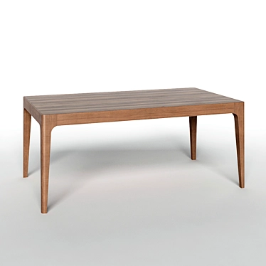 Modern Dining Table MT1213A (3D Model) 3D model image 1 