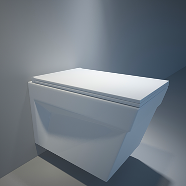 Sleek Hanging Bidet: Satalano Star WC 3D model image 1 