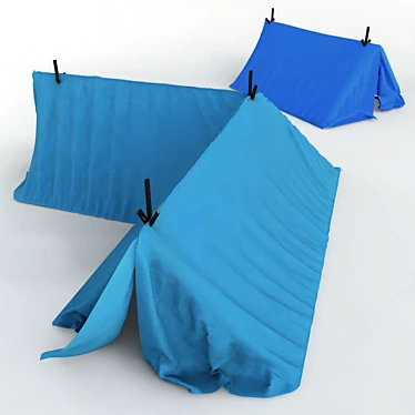 Trailblazer Campside Tents 3D model image 1 