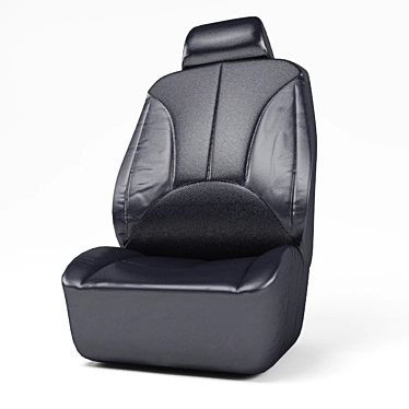 Max File Editable Car Seat 3D model image 1 