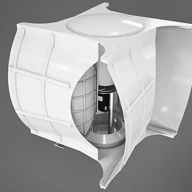 EcoBoost Micro Wind Turbine 3D model image 1 