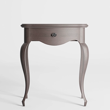 Custom Bedside Table: FBX+OBJ 3D model image 1 