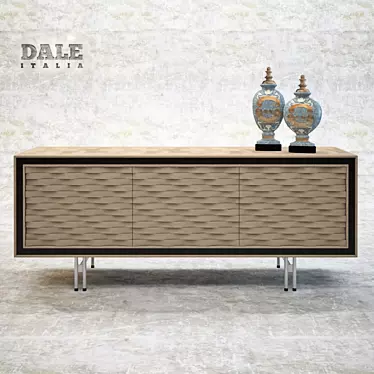 Italian Style Dale Locker 3D model image 1 