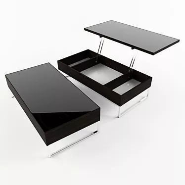 Foldable Coffee Table 3D model image 1 