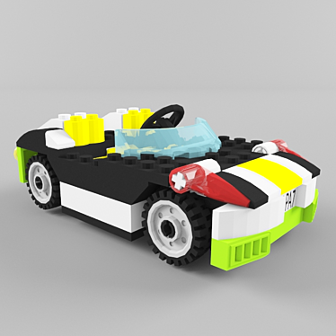 LEGO Sunset Speeder: Cool Car 3D model image 1 