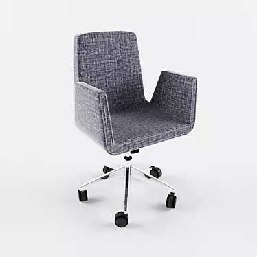 Title: Patrick Office Chair: Modern Comfort & Style 3D model image 1 