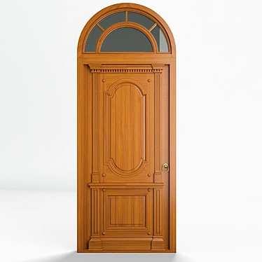 Exterier Wooder Door Model 06 3D model image 1 