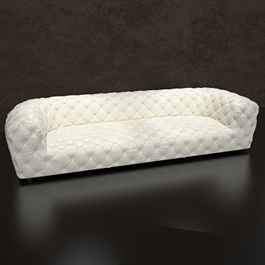 Quilted Elegance: Chester Moon 3D model image 1 