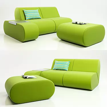 Couch Dark Green