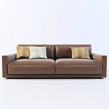 Ribot Modern Sofa 3D model image 1 