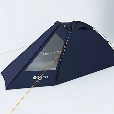 Blacks Skyne Tent: Comfort, Durability, Adventure. 3D model image 1 