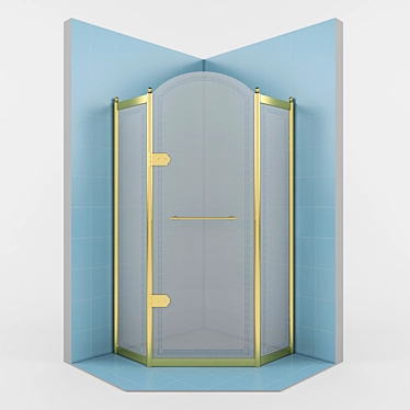 Luxury Shower Door - Devon & Devon 3D model image 1 