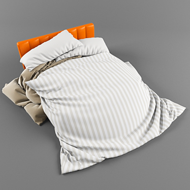 ComfortMax Bed Rest: Ultimate Relaxation 3D model image 1 
