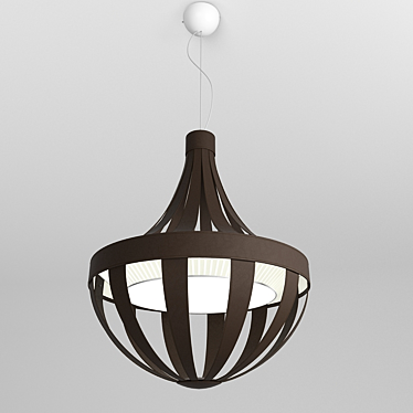 Anadem Hanging Lamp: AXO LIGHT SP ANA 090 3D model image 1 