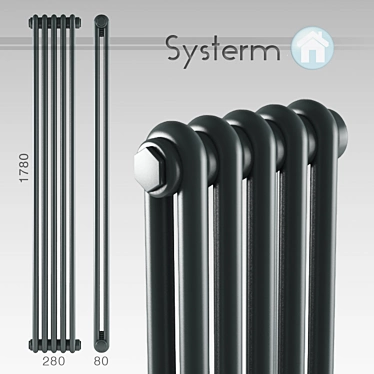 CozyHeat Radiator 3D model image 1 