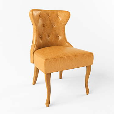 Riviera Maison George Chair 3D model image 1 