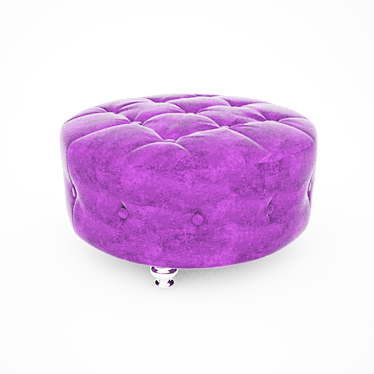 Cozy Comfort Poof 3D model image 1 