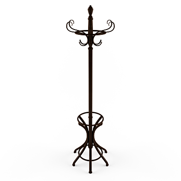 Versatile Floor Standing Hanger 3D model image 1 