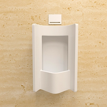 Roca Site Frontal Urinal: Innovative Design 3D model image 1 