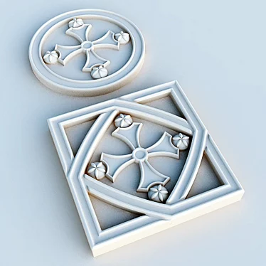 Custom Crosses for CNC Cutting 3D model image 1 