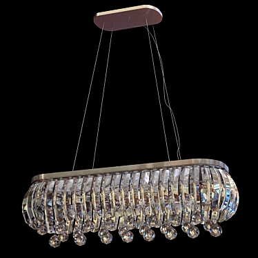 Title: Elegant Crystal Chandelier 3D model image 1 