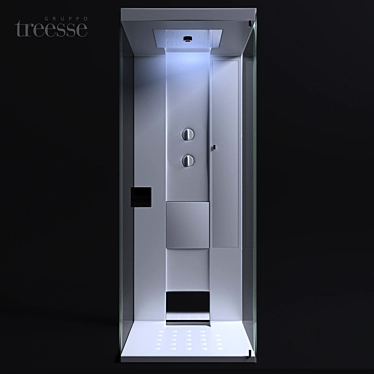 Sleek Shower Solution: TREESSE IDEA 3D model image 1 