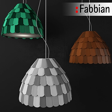 Roofer F12 A01 Pendant Light 3D model image 1 