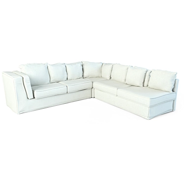 Luxury Comfort: Canados Bertona Sofa 3D model image 1 