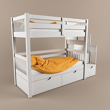 Infant bed Saddle Brown