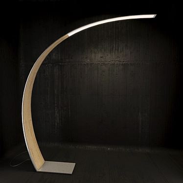 Sleek LED Torch by Lindstén Form 3D model image 1 