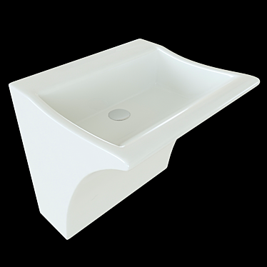 Simply Sink: Sleek and Stylish 3D model image 1 