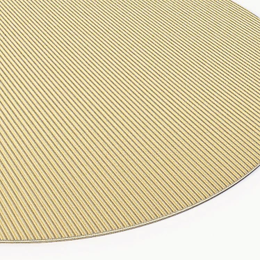 Sunny Circle Rug 3D model image 1 