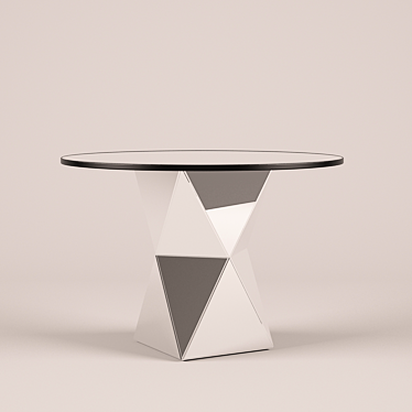 Custom-Made Coffee Table: 900mm Diameter, 600mm Height 3D model image 1 