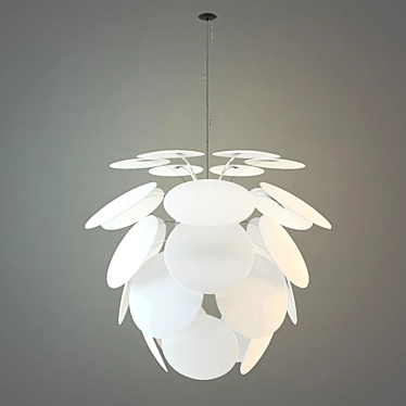 Modern Stylish Chandelier 3D model image 1 