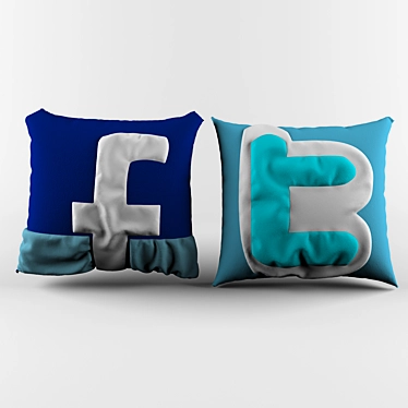 Pillow Prussian Blue