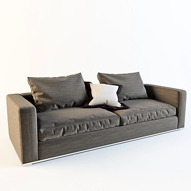 Sophisticated B&B Italia Sofa 3D model image 1 