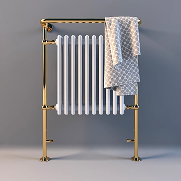 Outdoor Heated Towel LineaTre - Italian Design 3D model image 1 