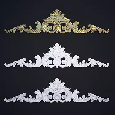 Orac Decor Stucco 170: Elegant Ornamental Trim 3D model image 1 