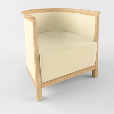 Italian Billiani Smack Chair 3D model image 1 