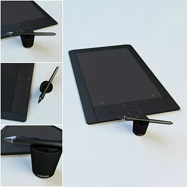 Wacom Workstation Tablet 3D model image 1 