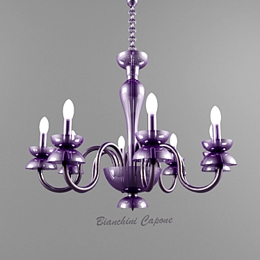 Elegant Chandelier: Bianchini Capone 3D model image 1 