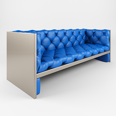 ComfortMax Sofa: Stylish and Cozy 3D model image 1 